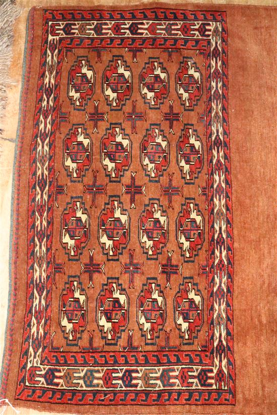 Tekke Turkman saddle bag rug(-)